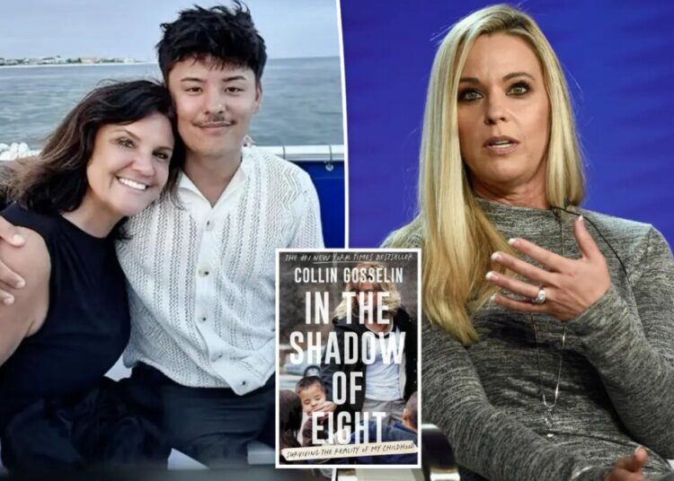 Kate Gosselin’s estranged son Collin gets support from ‘real mom’ after memoir release
