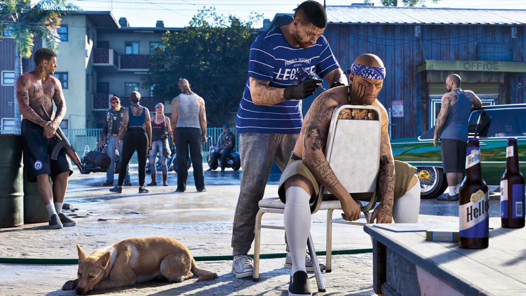 GTA 6 Edge Magazine Screenshot Tattoo