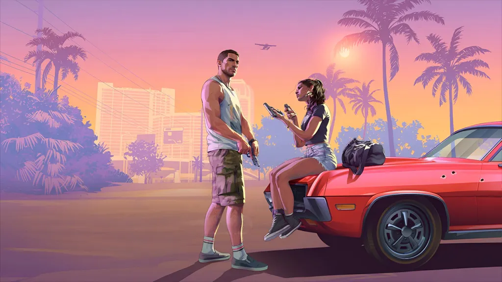 GTA 6 Launch Trailer Artwork