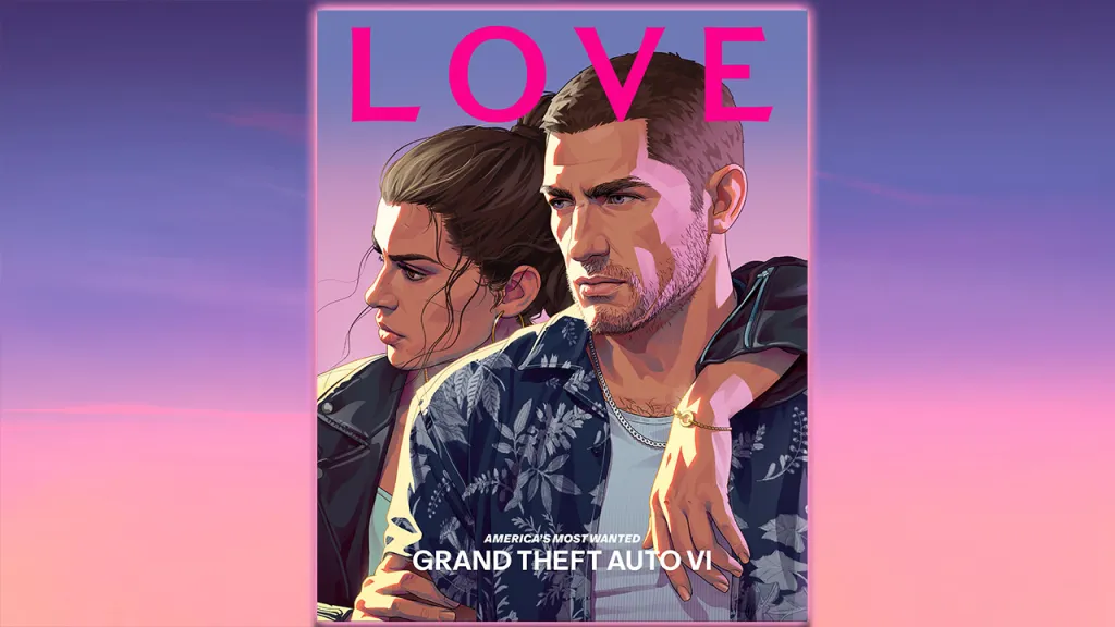 GTA 6 LOVE Magazine Cover