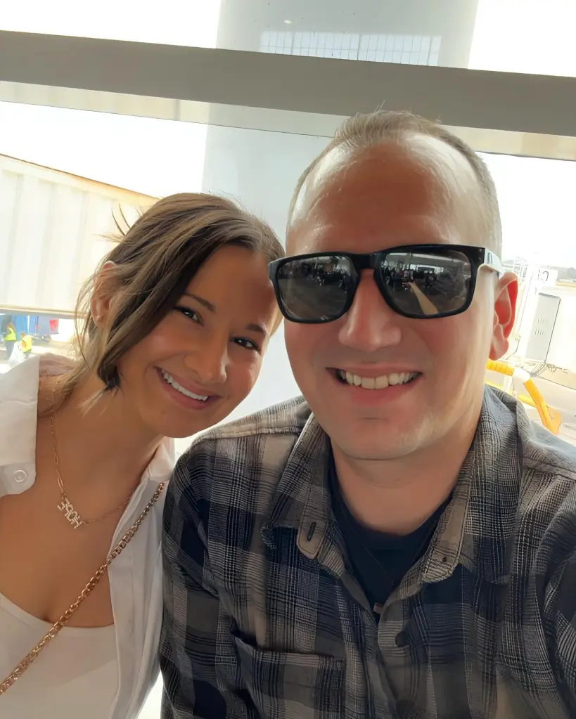 Gypsy Rose Blanchard and Ken Urker posing for a selfie together.
