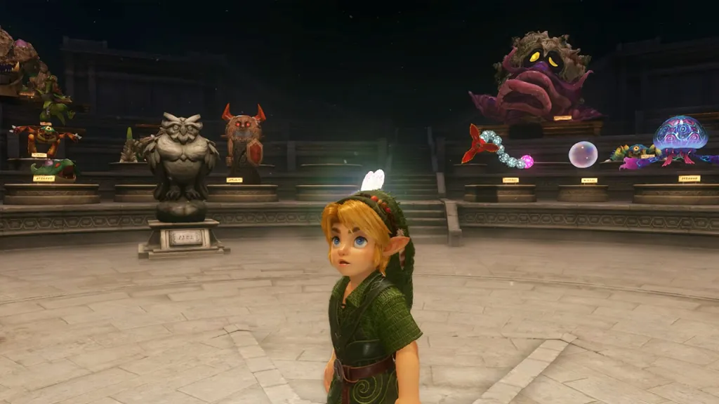 Zelda Ocarina of Time Remake Hall of Fallen Foes