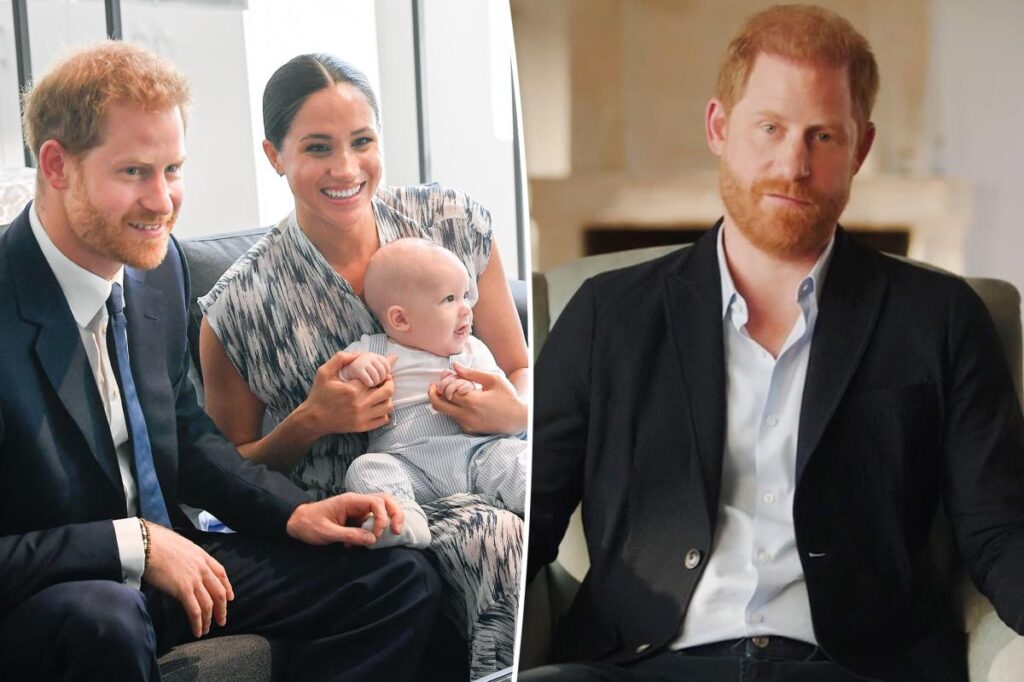 Prince Harry ‘slipped into depression’ after abandoning the UK with Meghan Markle, Prince Archie