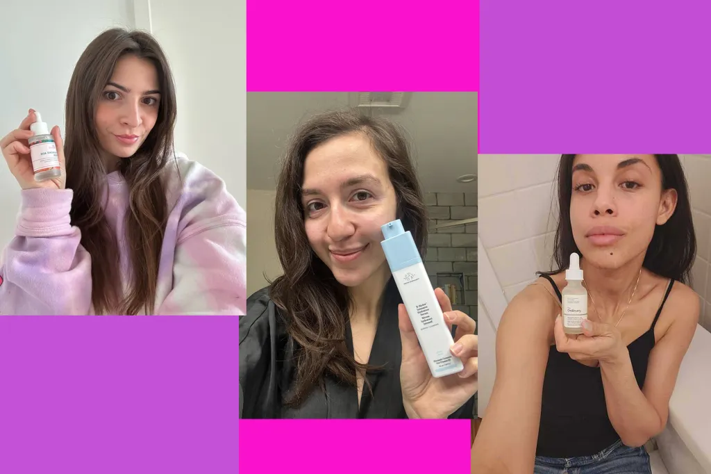 Hyaluronic acid serums testing