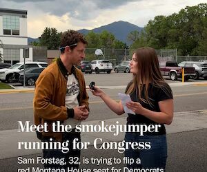 Meet the smoke jumper running for Congress