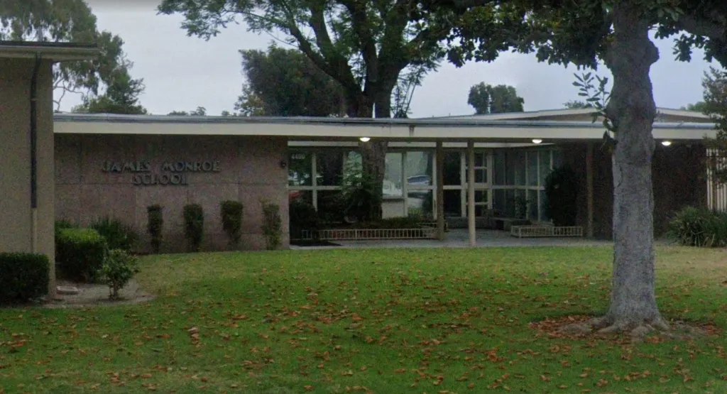 James Monroe K-8 School in Long Beach.