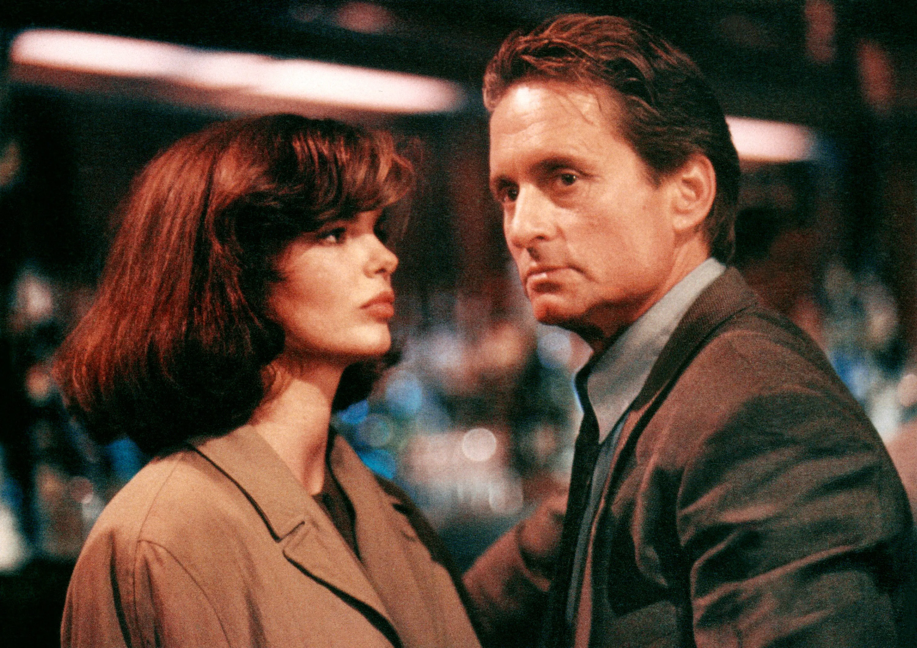 Jean Tripplehorn, Michael Douglas.