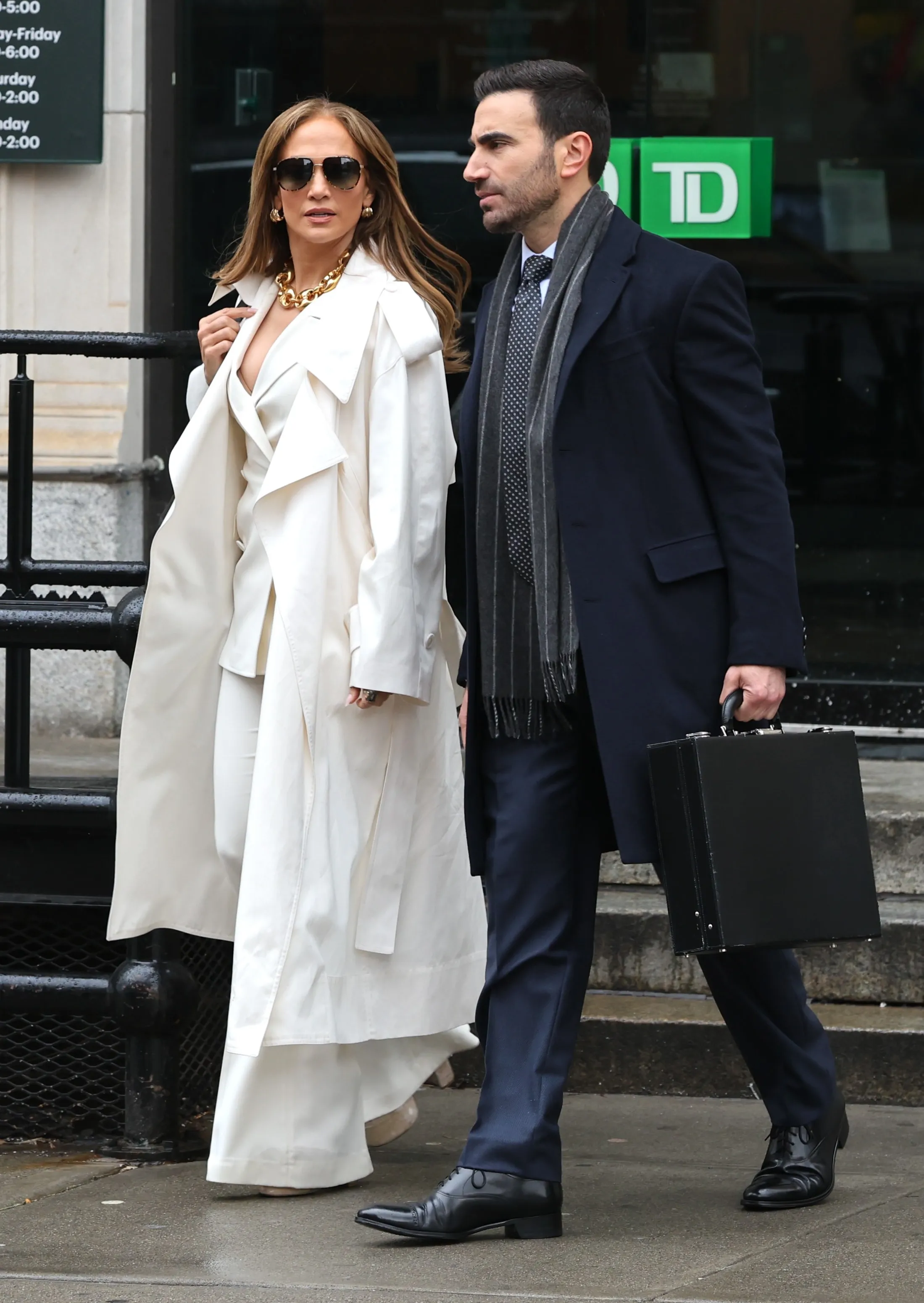 Jennifer Lopez and Brett Goldstein