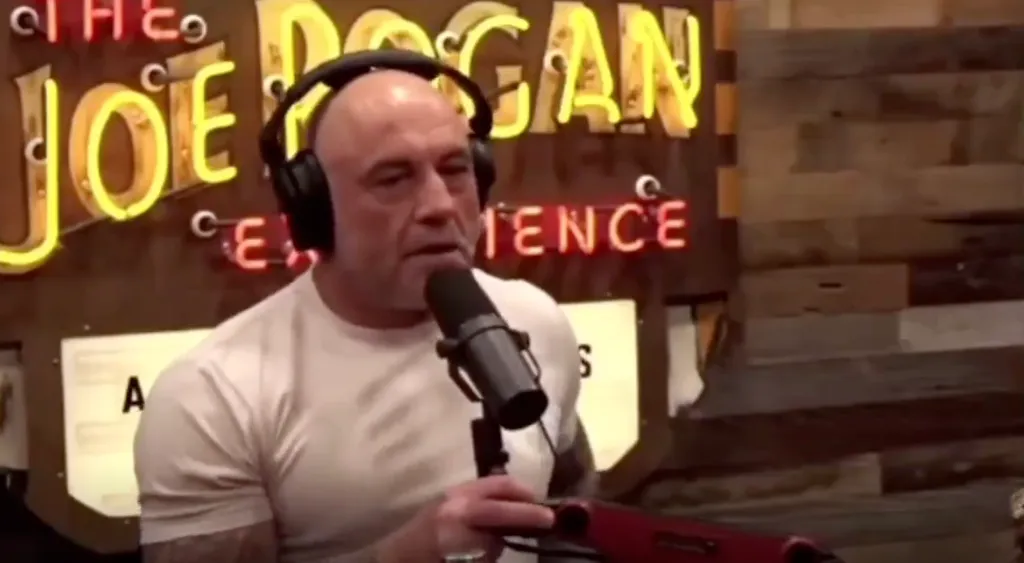 Joe Rogan on his podcast