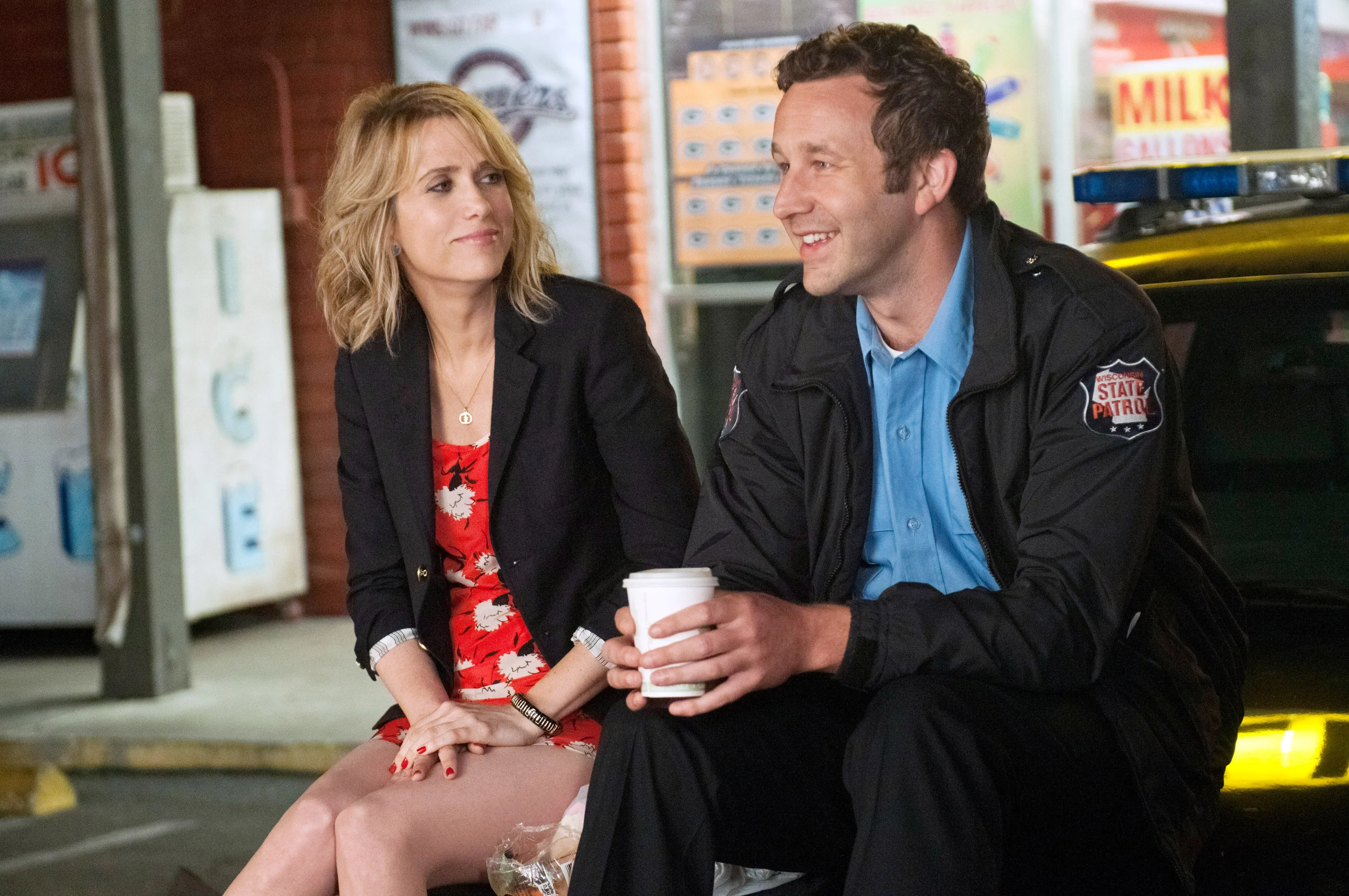Kristen Wiig, Chris O'Dowd in 