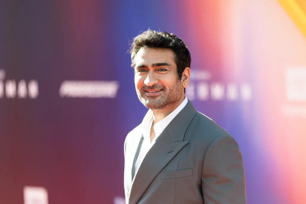 Kumail Nanjiani attends the Los Angeles Premiere of Warner Bros. 