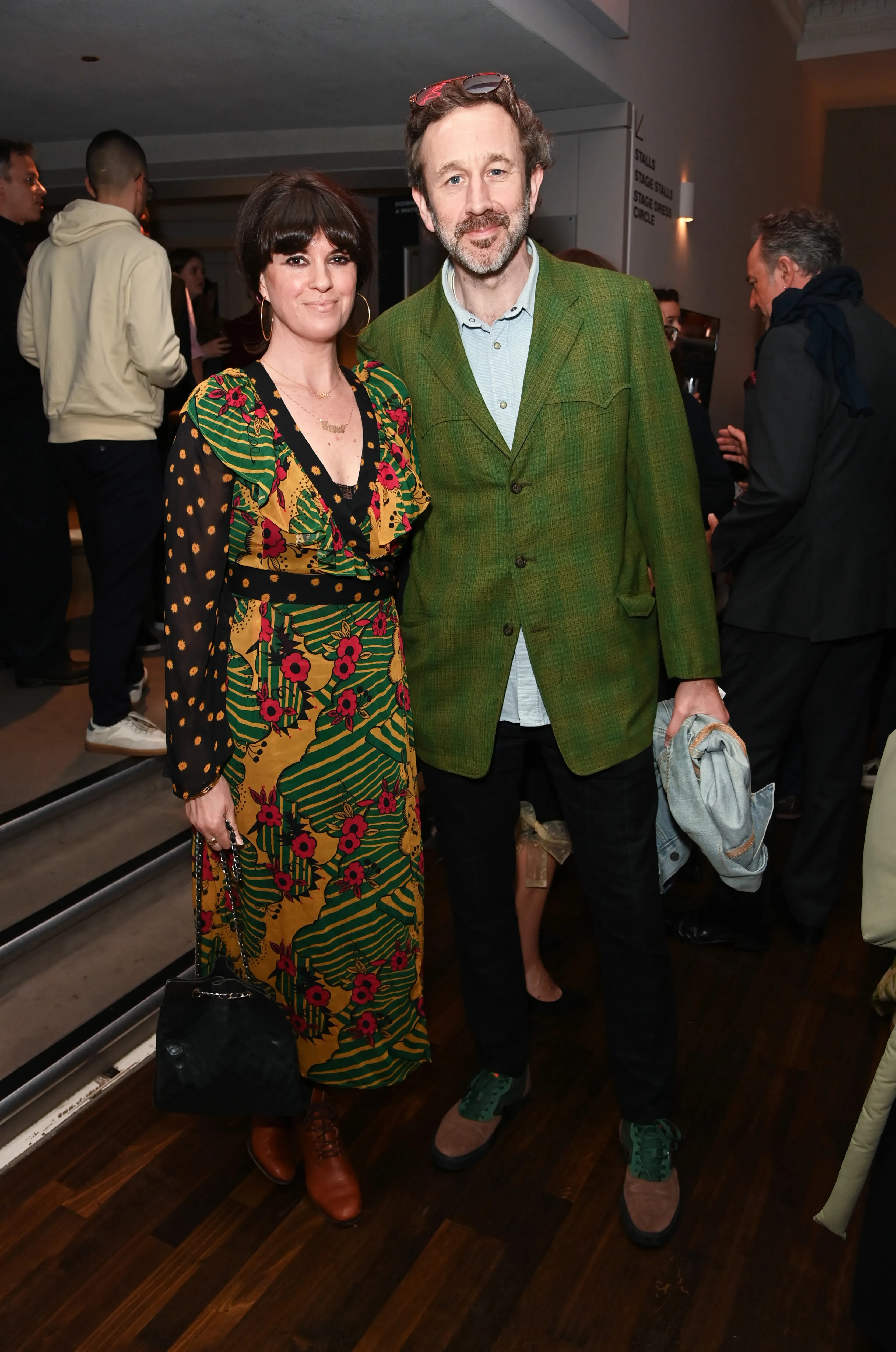 Chris O'Dowd and his wife