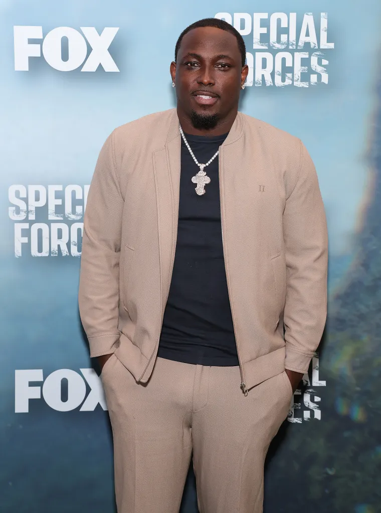 LeSean McCoy at the Fox’s “Special Forces: World’s Toughest Test” red carpet.