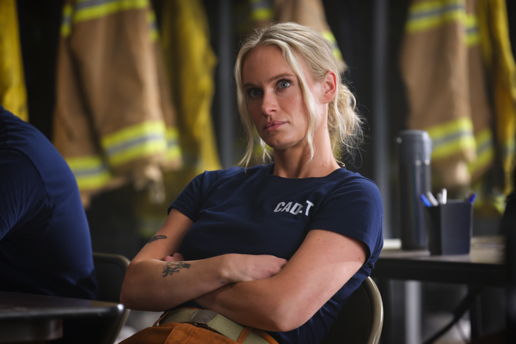 Leven Rambin as Audrey James in Fire Country.