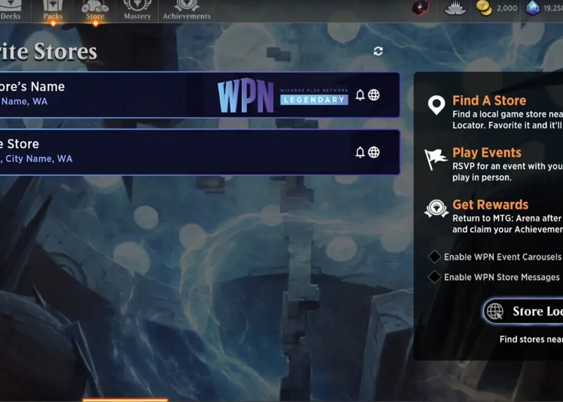 Magic: The Gathering Adds New Arena Rewards for Attending In-Person Events