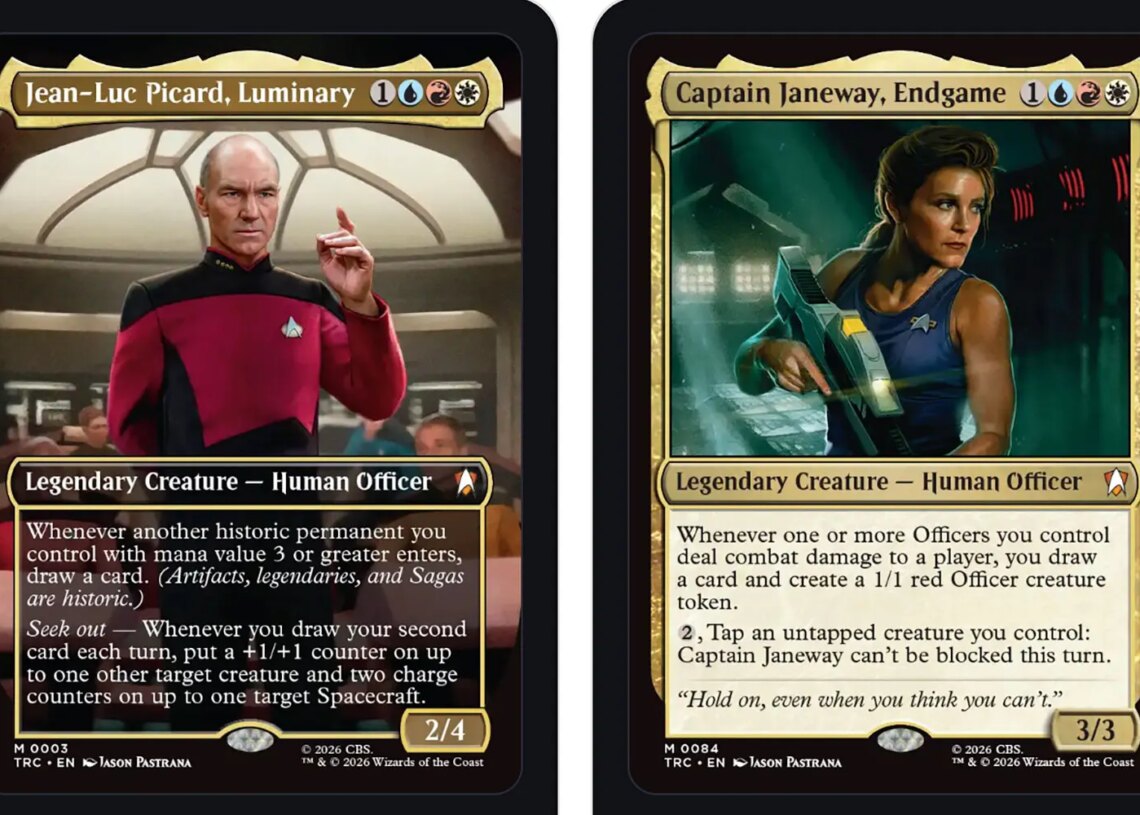 Magic: The Gathering – Full Federation Fleet Commander Decklist