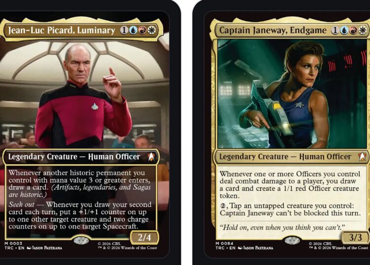 Magic: The Gathering – Full Federation Fleet Commander Decklist