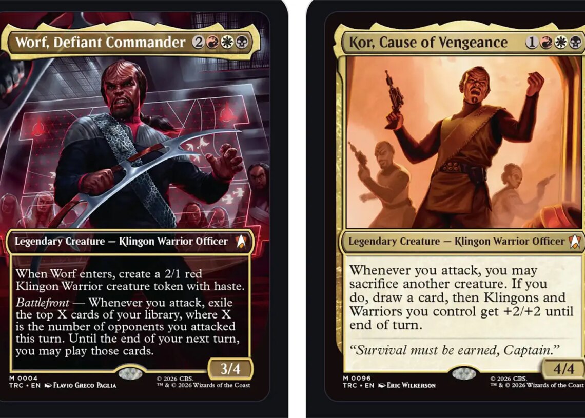 Magic: The Gathering – Full Klingon Fury Commander Decklist Revealed