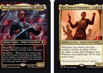 Magic: The Gathering – Full Klingon Fury Commander Decklist Revealed