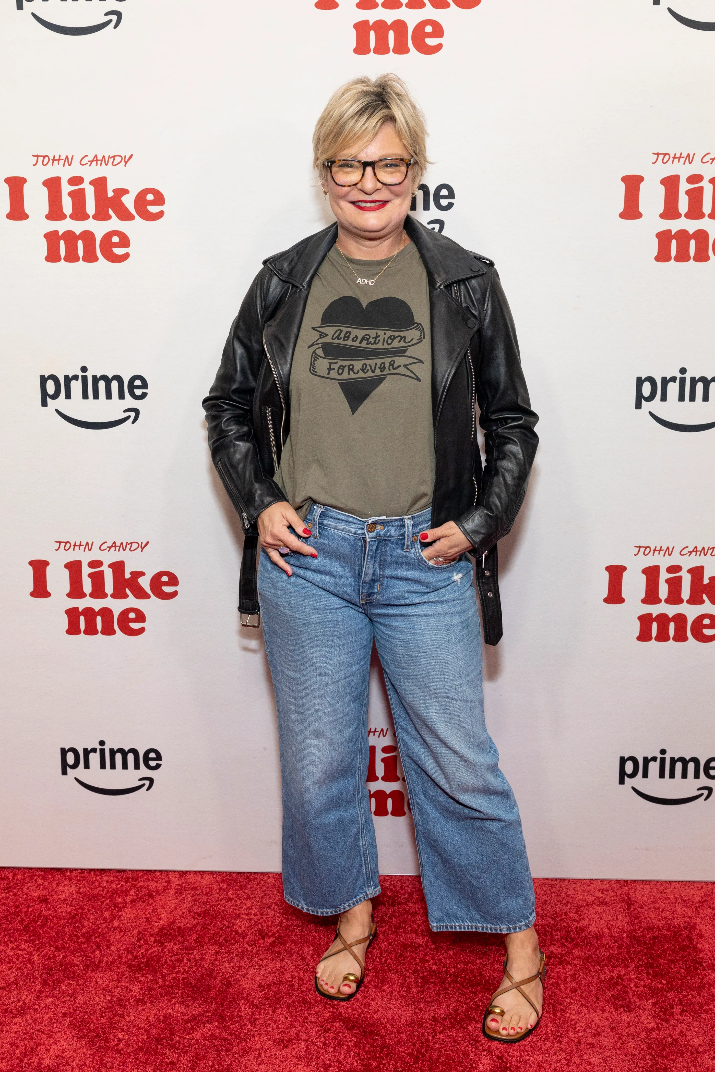 Martha Plimpton on the red carpet at a special screening of 