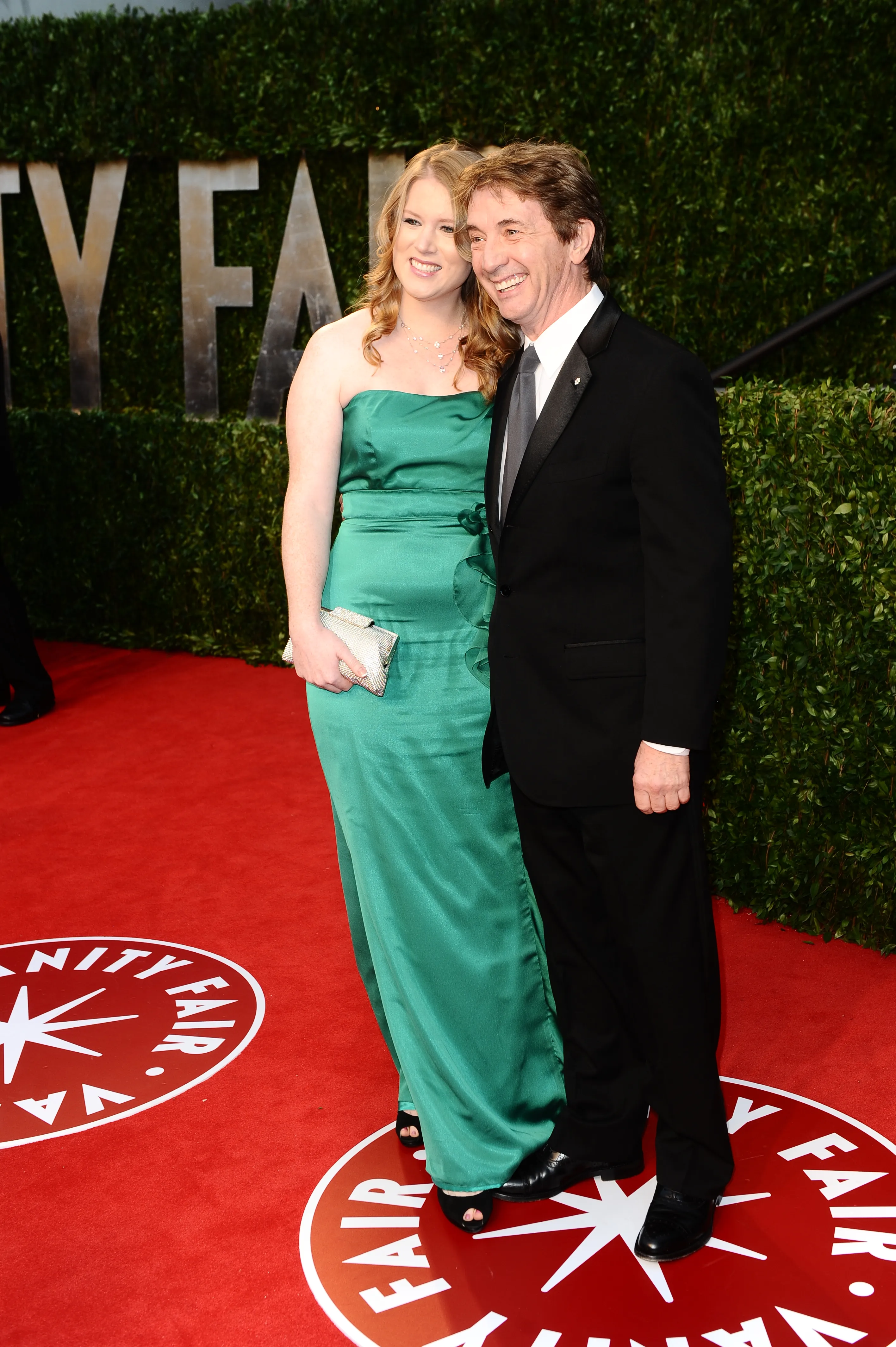 Katherine Short and Martin Short attend Vanity Fair's annual Oscars party.