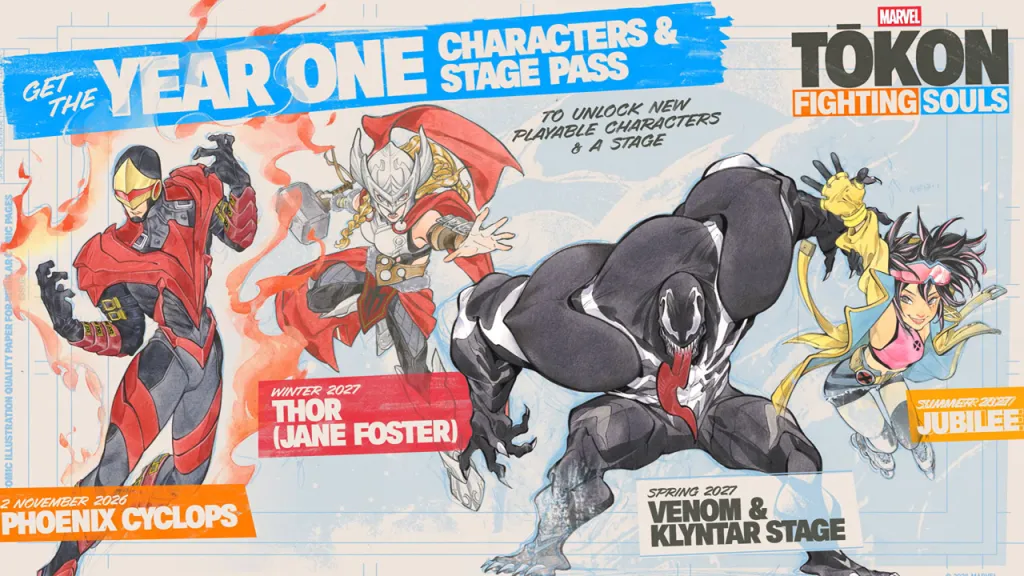 Marvel Tokon Year One Roster