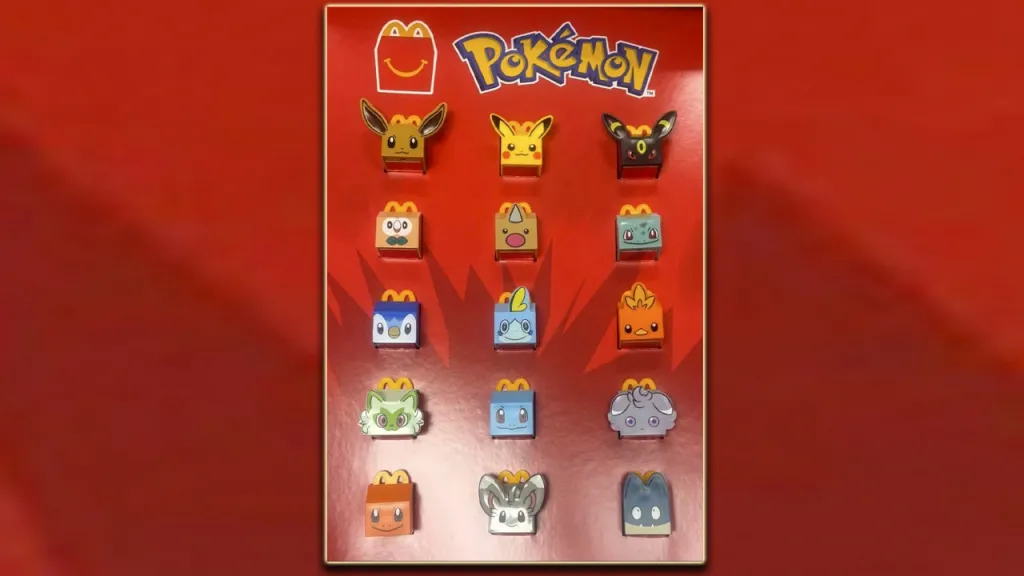 McDonald's Pokemon Happy Meals Toys 2026
