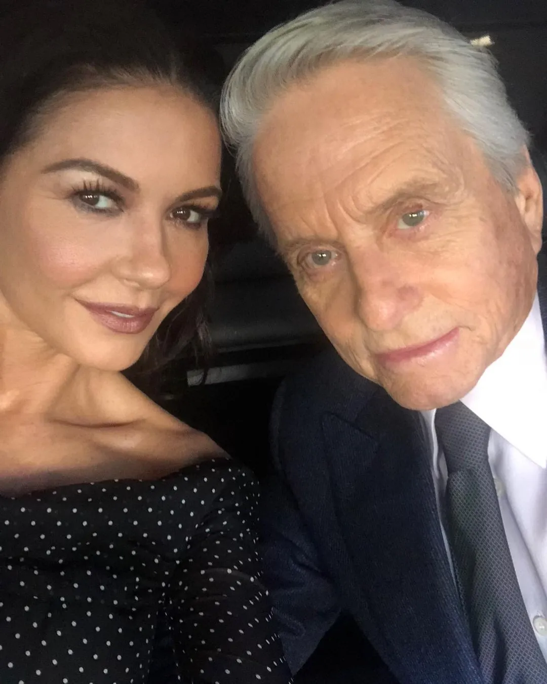 Catherine Zeta-Jones and Michael Douglas