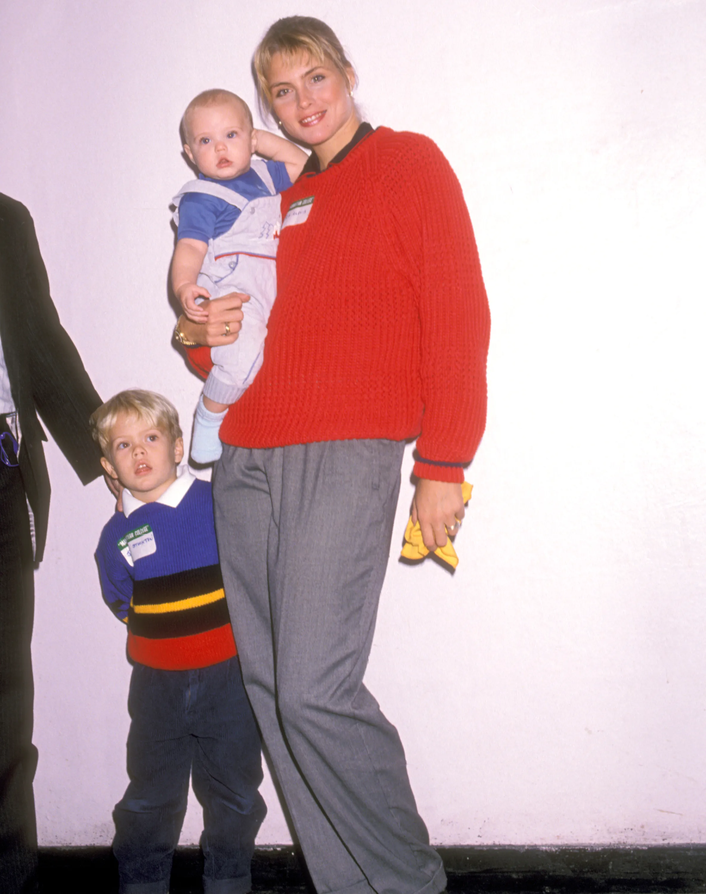 Kim Alexis and sons.