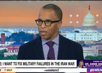 ‘I withdraw the statement’: MS NOW anchor stops mid-sentence as his co-host corrects him