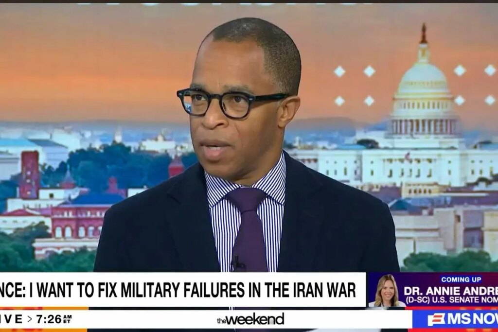 ‘I withdraw the statement’: MS NOW anchor stops mid-sentence as his co-host corrects him