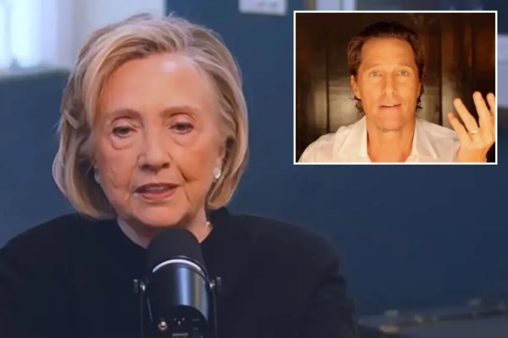 Hillary Clinton scolds Matthew McConaughey for ‘unfortunate’ video supporting independent candidates