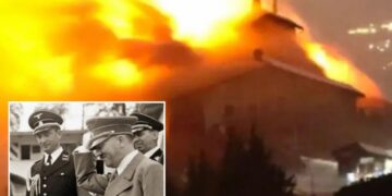Hitler’s infamous Nazi ‘Eagle’s Nest’ retreat set ablaze in suspected arson