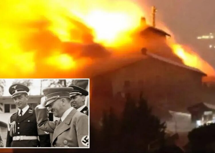 Hitler’s infamous Nazi ‘Eagle’s Nest’ retreat set ablaze in suspected arson