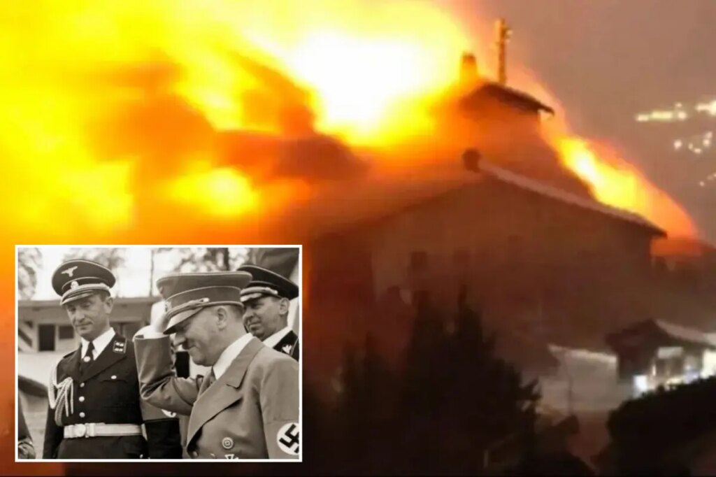 Hitler’s infamous Nazi ‘Eagle’s Nest’ retreat set ablaze in suspected arson