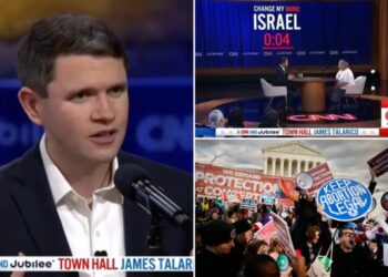 James Talarico ruthlessly fact-checked by voter after claiming Bible is ‘silent’ on abortion at CNN town hall