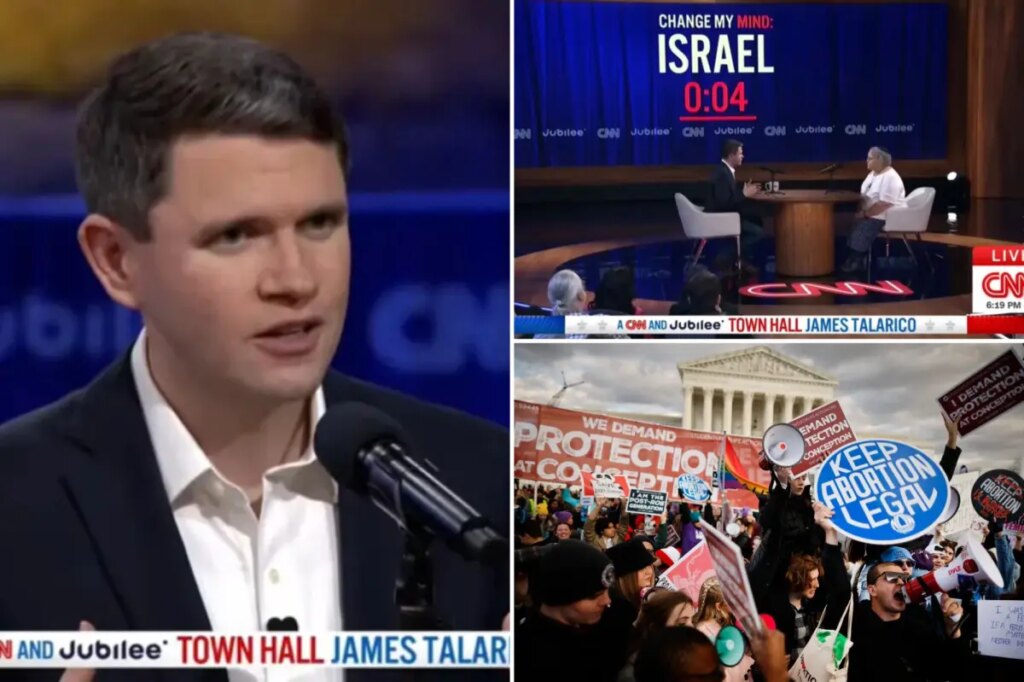 James Talarico ruthlessly fact-checked by voter after claiming Bible is ‘silent’ on abortion at CNN town hall