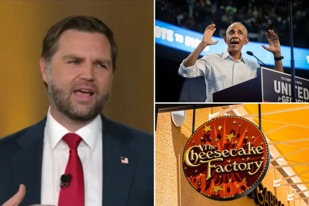 JD Vance fires back at Obama over Cheesecake Factory dig: ‘Super elitist’ 