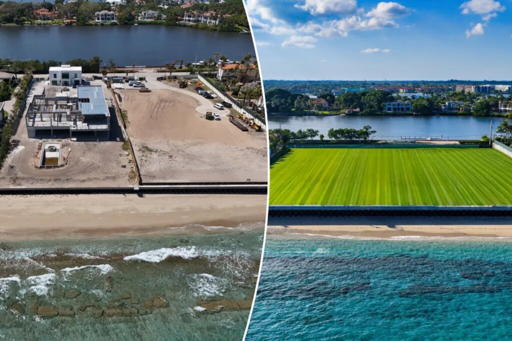 Billionaires are buying $100M mansions just to tear them down — all in 1 famed Florida enclave