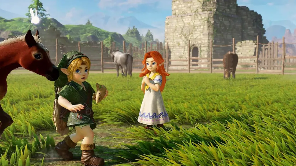 Zelda Ocarina of Time Remake Malon