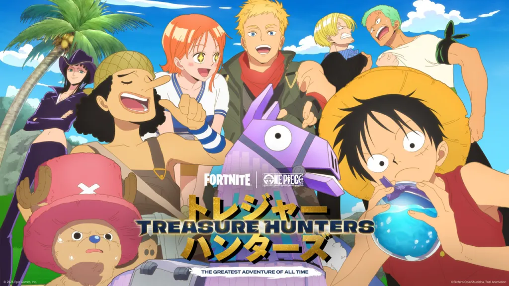 One Piece Fortnite Key Art Toei