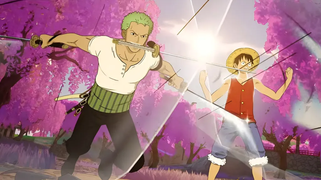 One Piece Fortnite Luffy and Zorro Skins