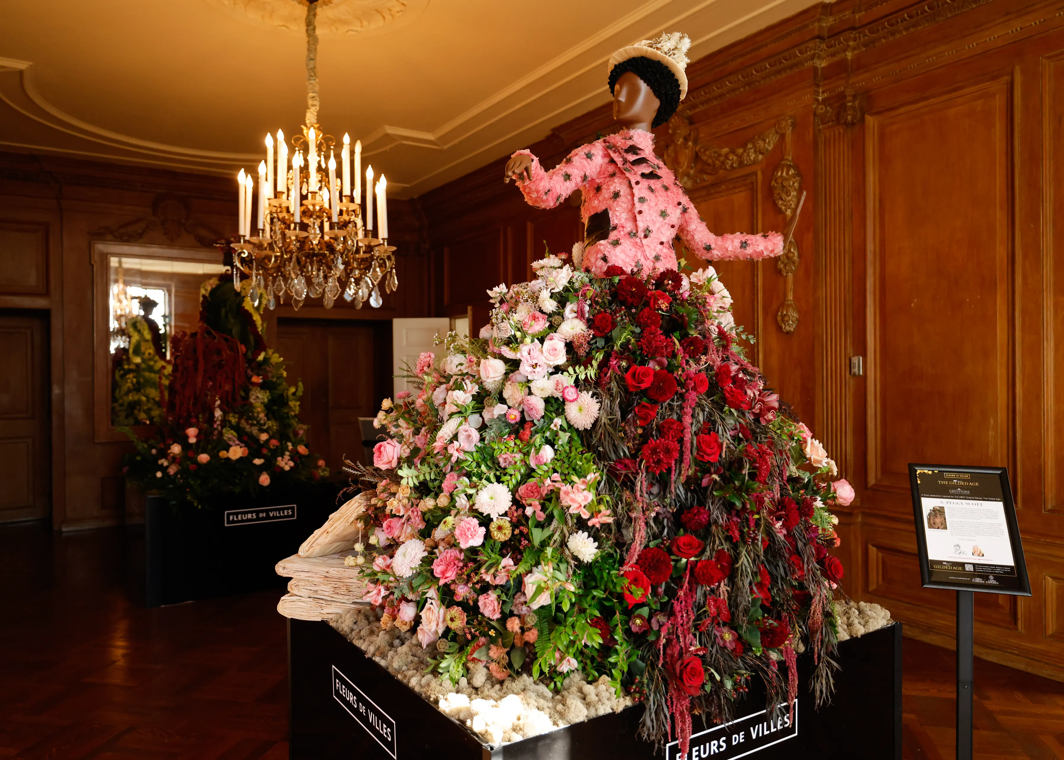 A Peggy Scott flower sculpture from 