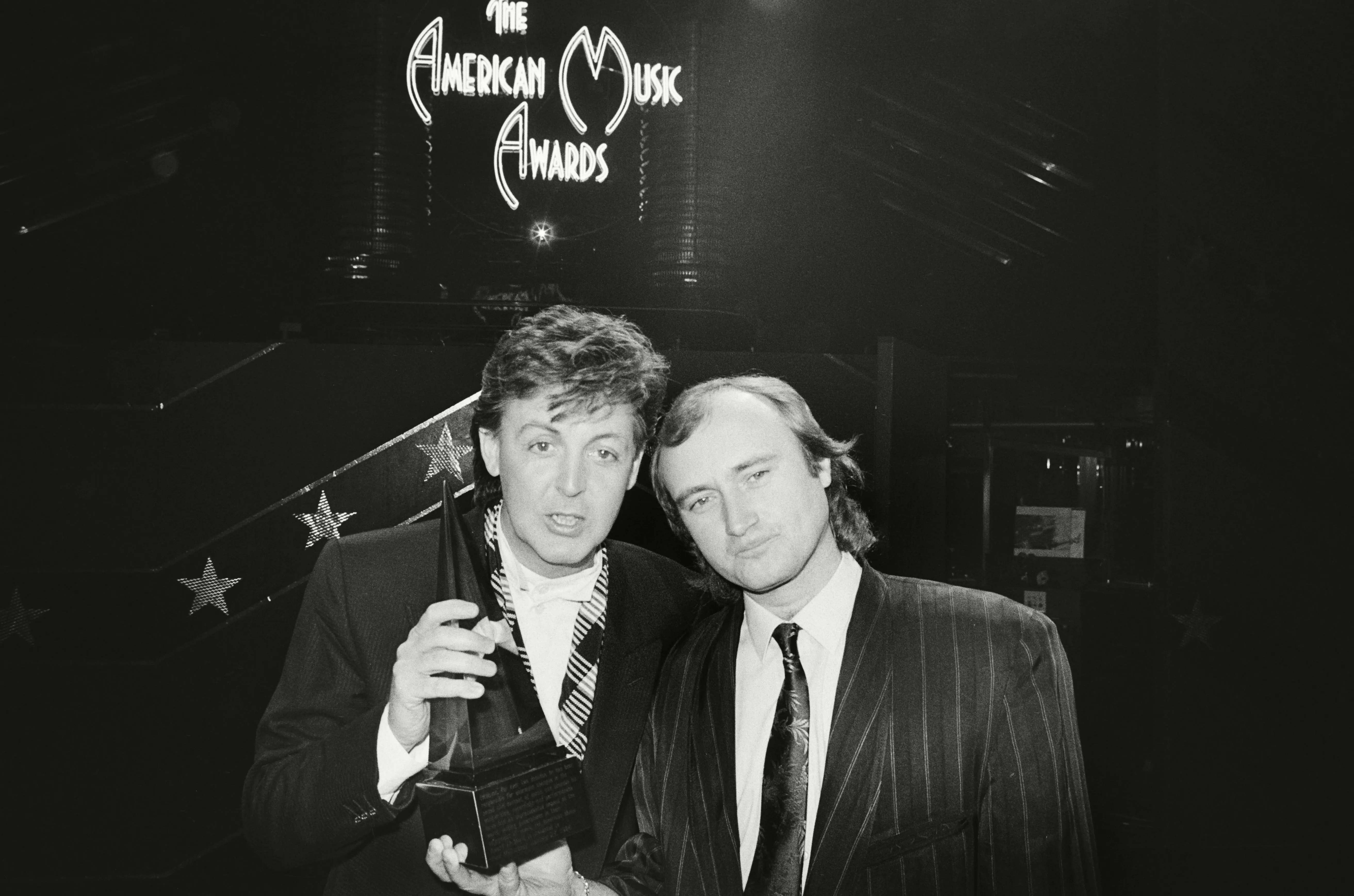 Paul McCartney and Phil Collins.