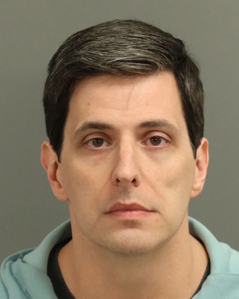 A man's mugshot.
