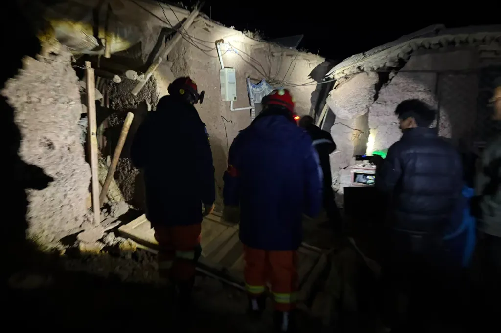 The earthquake occurred at 10:33 p.m. local time, with its epicenter 119 miles east-northeast of Nagqu, according to the US Geological Survey.