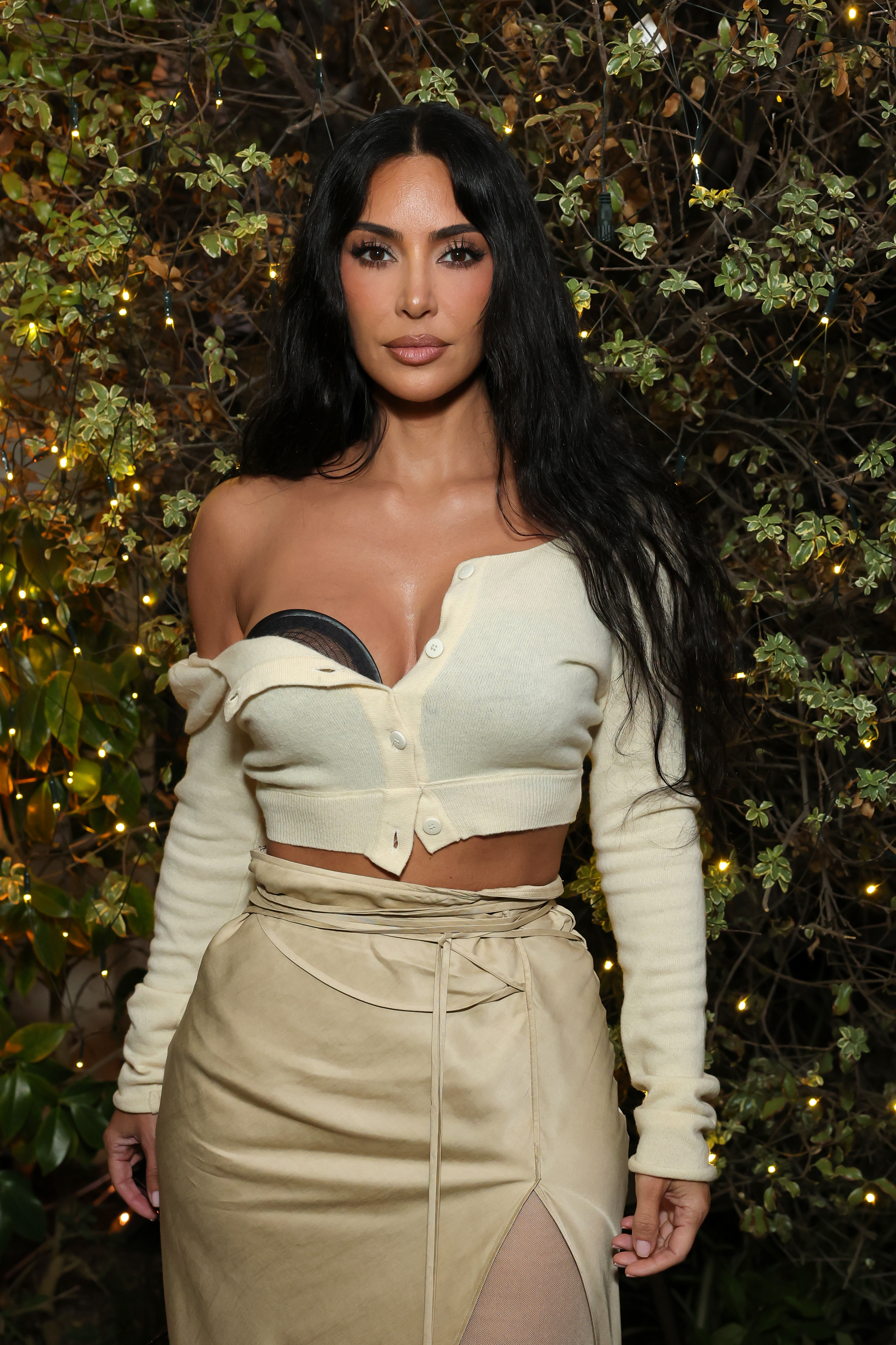Kim Kardashian attends the 2026 This Is About Humanity Soiree on August 29, 2026 in Hollywood, California.
