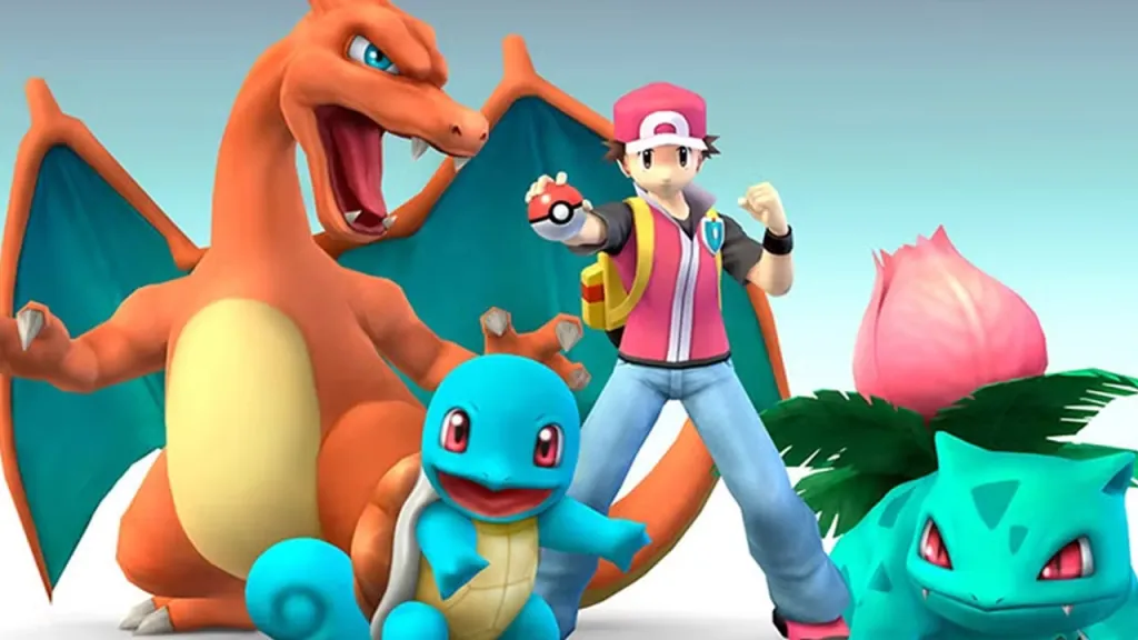Pokemon Red Trainer Team