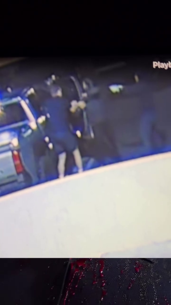 Surveillance footage shows 