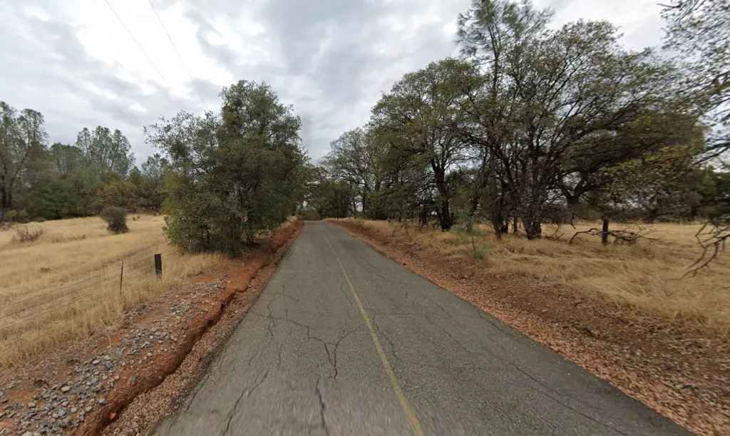 Prospector's Road in Garden Valley, California.